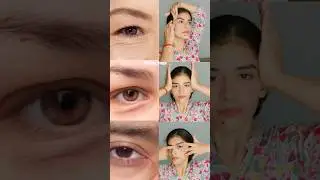 Attractive eyes ke liye daily karne 20 sec |cat eye, siren eye & pulled eye look no makeup #viral