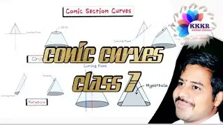 Engineering drawing class @ conic curves part 7@DKKKR CLASS