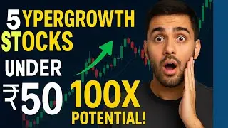 5 High Growth Small Cap Stocks Under ₹50 | Top 5 Stocks Under 50 Rupees for 2026!)