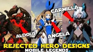REJECTED MLBB HERO DESIGNS | SURVEY CONCEPT ARTS VS FINAL DESIGN  | MLBB 2024