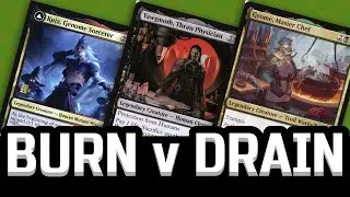 BURN v DRAIN! Kuja and Yawgmoth | Magic The Gathering Spelltable