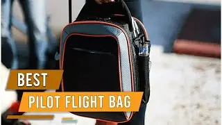 Top 5 Best Pilot Flight Bags [Review] - Air Classics Dispatch Flight Bag/IPAD and Laptop Bag [2023]