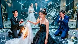 La traicion&oacute;; en la boda visti&oacute; de negro y quem&oacute; el vestido&hellip; se cas&oacute; con un CEO. &iexcl;&Eacute;l se arrepinti&oacute;!