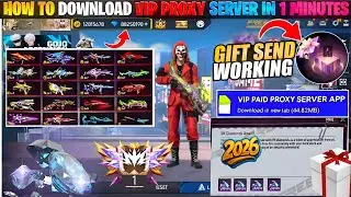 OB52 HOW TO DOWNLOAD PROXY SERVER IN FIRE FIRE 💯😱🔥 | FREE FIRE PROXY SERVER | PROXY SERVER FREE FIRE
