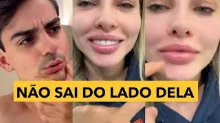 Dudu Camargo acompanha Saory em dia de beleza 
