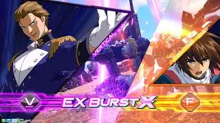 Treize khushrenada Tallgeese II Arcade mode:Mobile Suit Gundam Extreme Vs. 2 overboost