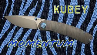 Kubey Momentum Is So Much Better In Titanium!! #Knives #edc #kubeyknives