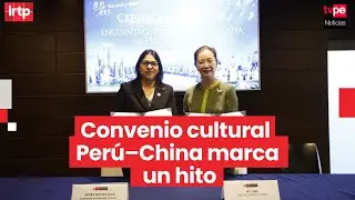 Mincul y Shanghai Media Group sellan alianza para impulsar cooperaci&oacute;n bilateral