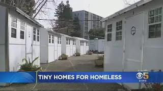 Santa Clara County Unveils Tiny Homes To House People Who Are Homeless