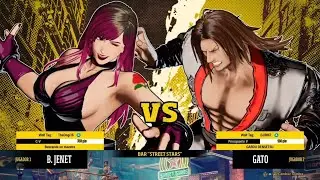 Fatal Fury: City Of The Wolves B-Jenet Vs. Gato #cotw #kofstudio #ffcotw #snk #bjenet #gato