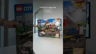 Reviewing the LEGO City Cargo Train (60198) 🚂 #legotrain #lego #legocity #legoshorts #shorts