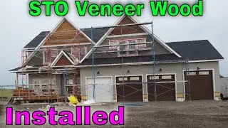 STO Veneer Wood Installation - House Update