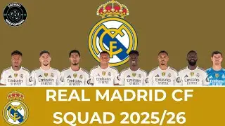 Real Madrid CF Squad 2025/26 | Players, Market Values & Salaries | Football&nbsp;World&nbsp;Euphoria