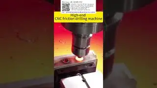 High-end friction drilling machine, sold globally. #machine #cncmill #factory
