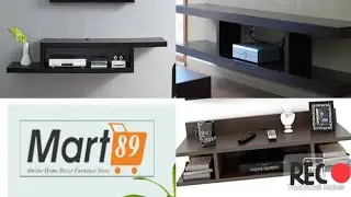 Three Famous Design on Daraz Tv entertainment units  Tv console wall mounted