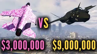 New BEST JET in GTA Online?? F-160 Raiju vs Hydra Best Speed Comparison
