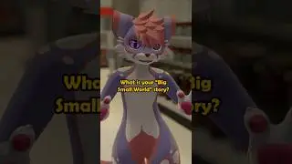 How small is your world? #furry #vrchat #vtuber #vrc #furries #shorts #storytime