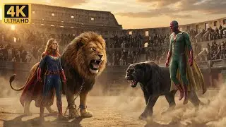 ⚔️ Vision  🆚 Captain Marvel | Ultimate Arena Clash | Who Will Win?