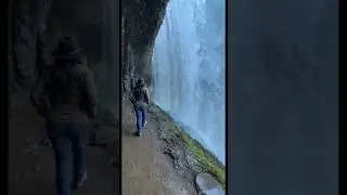 Waterfall curtain.       #waterfall#arjitsingh#nature#beautiful#beautifulnature#hiking#peace