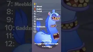 Ranking ethereal Workshop monsters WAVE 4! #msm #mysingingmonsters #wave4 #rank #ranking part 1