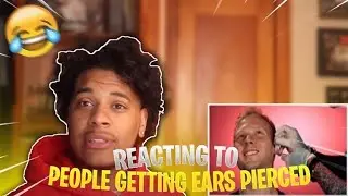 Multiple Men getting ears pierced for first time. Won&rsquo;t believe what happened !!! & &ldquo;HE CRIED&rdquo;