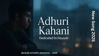Adhuri Kahani 💔 A Song for Nayaab(Official Music Video) | Musab Studio | #song2025 #newsong2025