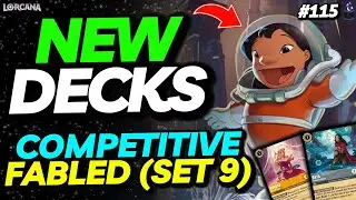 NEW FABLED COMPETITIVE DECKS ✨ Set 9 | Podcana Episode 115 | Lorcana Competitive Podcast