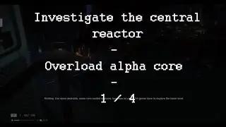 Alien Isolation -  1 / 4 Investigate the central reactor - Overload alpha core - Hard Difficulty -