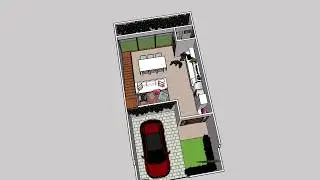 6x12m house design (2storey) - 72m2