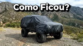 Como ficou após o projeto da suspenção da Camper