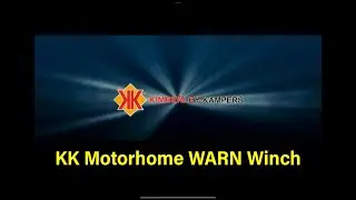 Kruiswagen Warn Winch for Mercedes Sprinter Motorhome