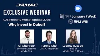Webinar: UAE property market update 2026: Why invest in Dubai? | Benham & Reeves