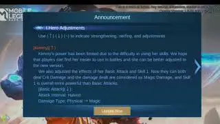 NEW UPDATE PATCH NOTE 1.5.94 | BENEDETA,LUNOX,KARINA, PAQUITO,GLOO,MATHILDA,TIGREAL NERF