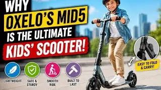 Why OXELO's MID5 is the Ultimate Kids' Scooter!