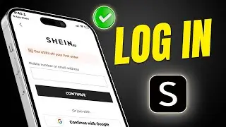 How to Login to Shein Account on Shein App on iPhone | Sign in to Shein App
