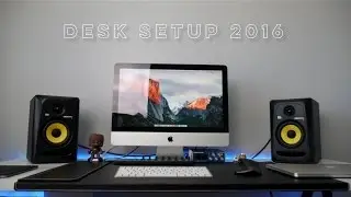 MINIMALIST DESK SETUP 2016