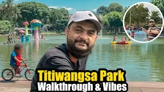 Titiwangsa Park Vlog | Perfect Weather, Water Handball & Sunset Magic