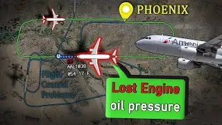 TWO SIMULTANEOUS EMERGENCIES | Engine Problems after takeoff at Phoenix