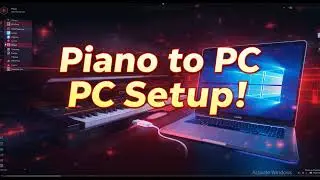 How to connect a Casio CDP 130 digital piano to a Windows 11 laptop