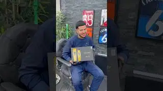 Unboxing the new JRL x Lamborghini Diamant&eacute; Clipper and Trimmer with C&S #chrisandsons #barber