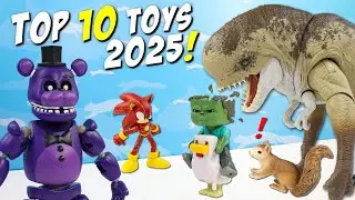 Десять лучших игрушек 2025 года! Динозавры, куриные жокеи и Теневые Фредди?
