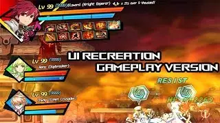 [Elsword] UI Update Recreation Gameplay