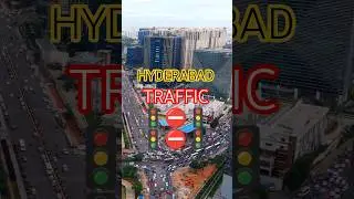 Hyderabad Traffic Gachibowli Roads #subscribe #shorts #like #share #shortvideo #trending