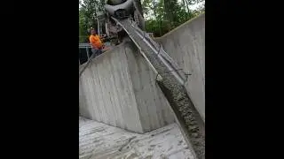 Part 11: How To Attach An Extra Concrete Chute #shorts