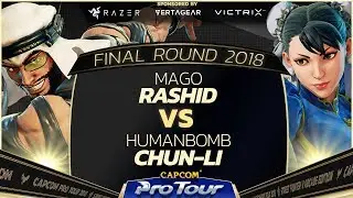 Mago (Rashid) vs. Humanbomb (Chun-Li) - Pools - Final Round 2018 - SFV - CPT 2018