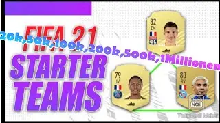 Hybrid Fifa 21 Starter Team 20k,50k,100k,200k,500k,1Millionen