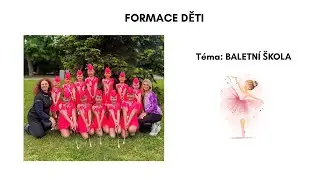 Mažoretky RYTMIC Česká Lípa - formace děti baton 2025