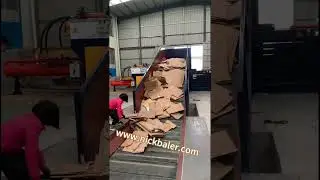 Next Generation Hydraulic Waste Plastic Baler Press Machine#recycling #baler #plastic