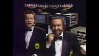 LES OSCARS 1993 AVEC JEAN LUC DELARUE ET DOMINIQUE FARRUGIA