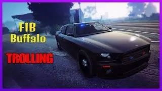 GTA 5 Online: FIB Buffalo Trolling!